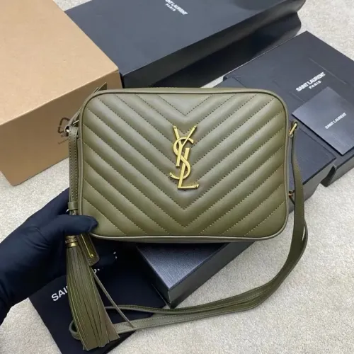 Cheap Yves Saint Laurent YSL AAA Quality Messenger Bags #1465894, $$155.00 USD On Yves Saint Laurent YSL AAA Quality Messenger Bags
