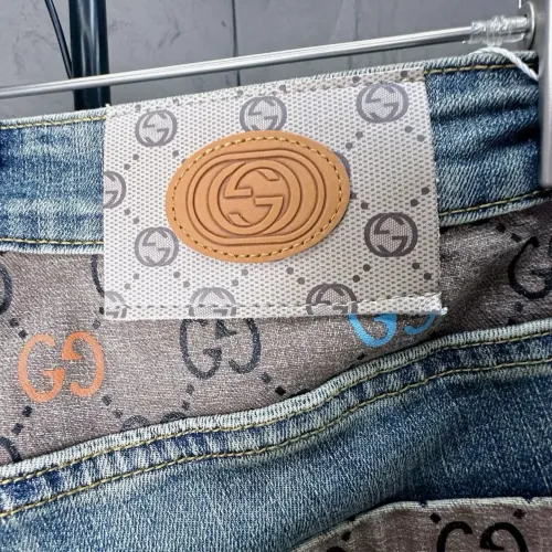 Replica Gucci Jeans For Men #1465915 $42.00 USD for Wholesale