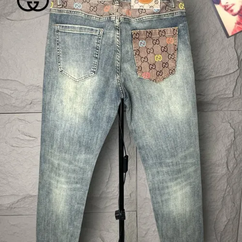 Replica Gucci Jeans For Men #1465915 $42.00 USD for Wholesale