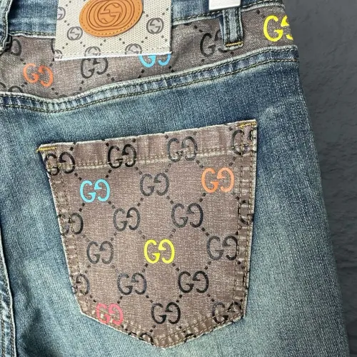 Replica Gucci Jeans For Men #1465915 $42.00 USD for Wholesale