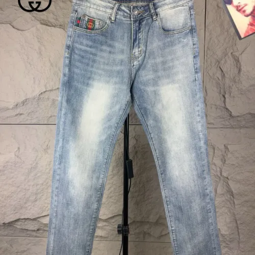 Replica Gucci Jeans For Men #1465919 $42.00 USD for Wholesale