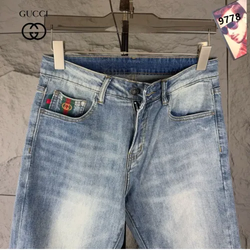 Replica Gucci Jeans For Men #1465919 $42.00 USD for Wholesale