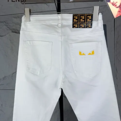 Replica Fendi Jeans For Men #1465920 $42.00 USD for Wholesale