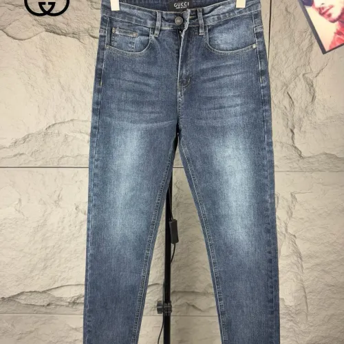 Replica Gucci Jeans For Men #1465925 $42.00 USD for Wholesale
