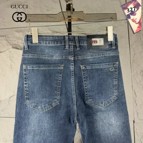 Replica Gucci Jeans For Men #1465925 $42.00 USD for Wholesale