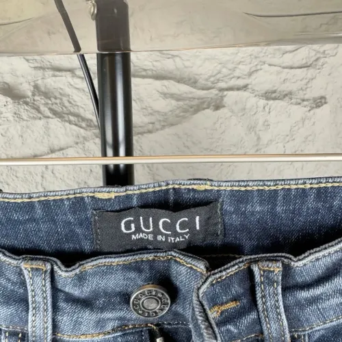 Replica Gucci Jeans For Men #1465925 $42.00 USD for Wholesale