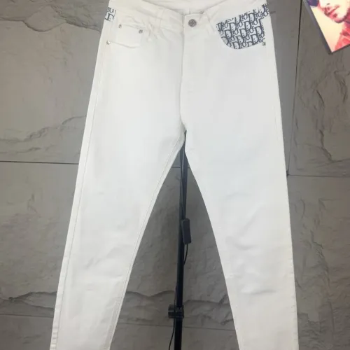 Replica Christian Dior Jeans For Men #1465929 $42.00 USD for Wholesale