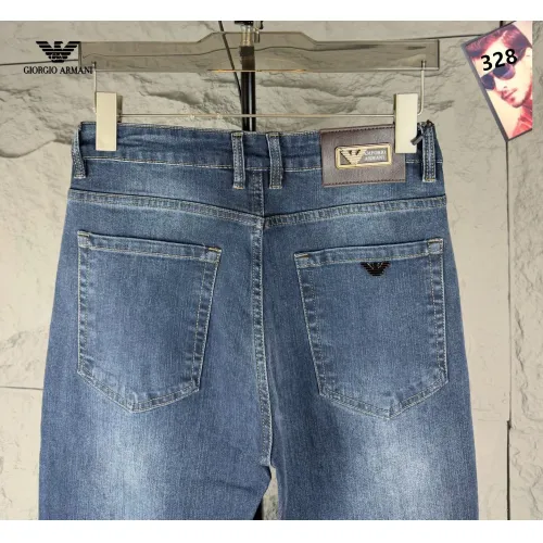 Replica Armani Jeans For Men #1465948 $42.00 USD for Wholesale