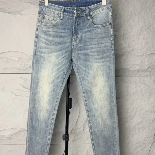 Replica LOEWE Jeans For Men #1465951 $42.00 USD for Wholesale