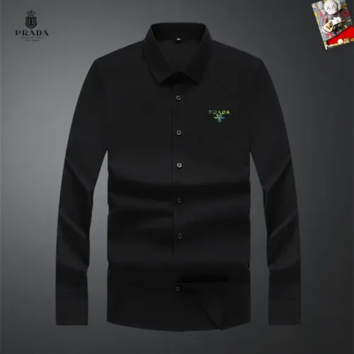 Cheap Prada Shirts Long Sleeved For Men #1465958, $$40.00 USD On Prada Shirts