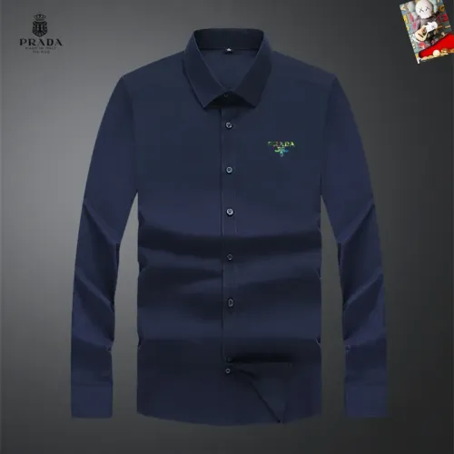 Cheap Prada Shirts Long Sleeved For Men #1465959, $$40.00 USD On Prada Shirts