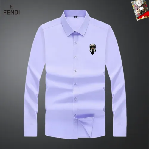 Cheap Fendi Shirts Long Sleeved For Men #1465994, $$40.00 USD On Fendi Shirts
