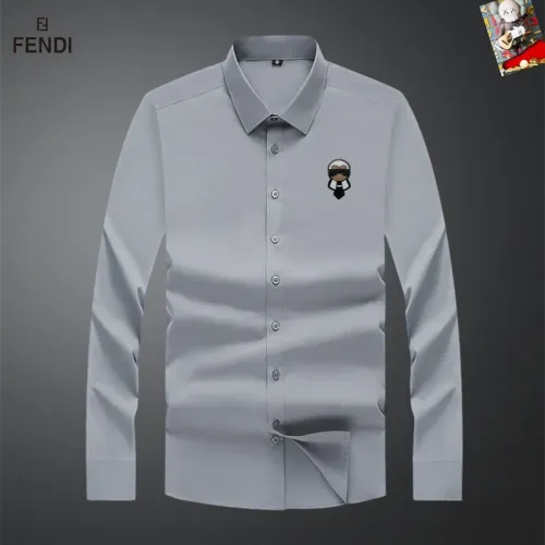 Cheap Fendi Shirts Long Sleeved For Men #1465995, $$40.00 USD On Fendi Shirts