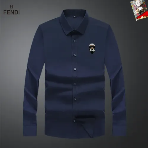Cheap Fendi Shirts Long Sleeved For Men #1465996, $$40.00 USD On Fendi Shirts