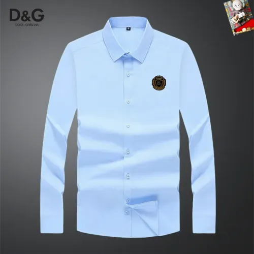 Cheap Dolce &amp; Gabbana D&amp;G Shirts Long Sleeved For Men #1465999, $$40.00 USD On Dolce &amp; Gabbana D&amp;G Shirts