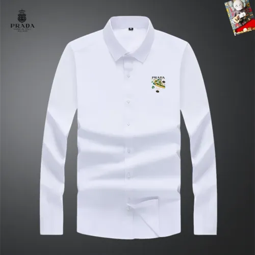 Cheap Prada Shirts Long Sleeved For Men #1466010, $$40.00 USD On Prada Shirts