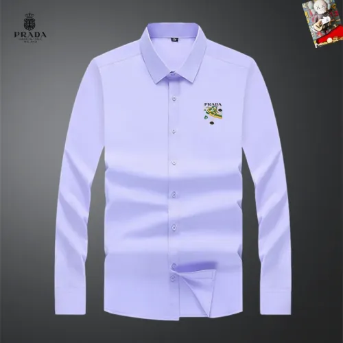 Cheap Prada Shirts Long Sleeved For Men #1466012, $$40.00 USD On Prada Shirts