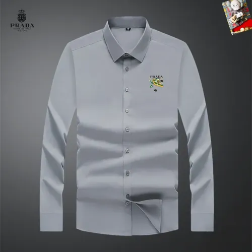 Cheap Prada Shirts Long Sleeved For Men #1466013, $$40.00 USD On Prada Shirts
