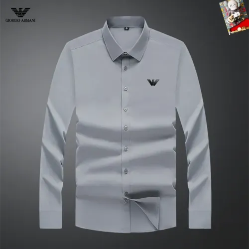 Cheap Armani Shirts Long Sleeved For Men #1466037, $$40.00 USD On Armani Shirts
