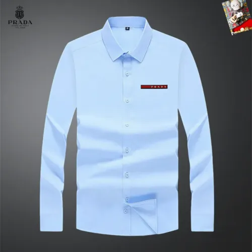 Cheap Prada Shirts Long Sleeved For Men #1466065, $$40.00 USD On Prada Shirts