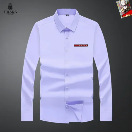 Cheap Prada Shirts Long Sleeved For Men #1466066, $$40.00 USD On Prada Shirts