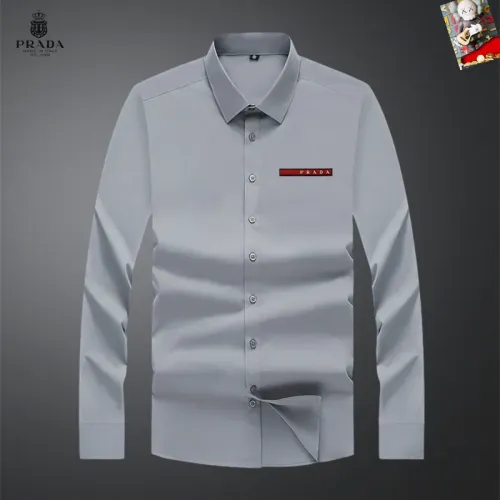 Cheap Prada Shirts Long Sleeved For Men #1466067, $$40.00 USD On Prada Shirts