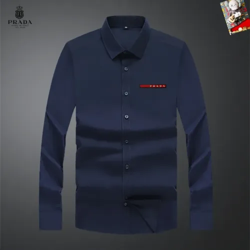 Cheap Prada Shirts Long Sleeved For Men #1466068, $$40.00 USD On Prada Shirts