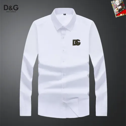 Cheap Dolce &amp; Gabbana D&amp;G Shirts Long Sleeved For Men #1466070, $$40.00 USD On Dolce &amp; Gabbana D&amp;G Shirts