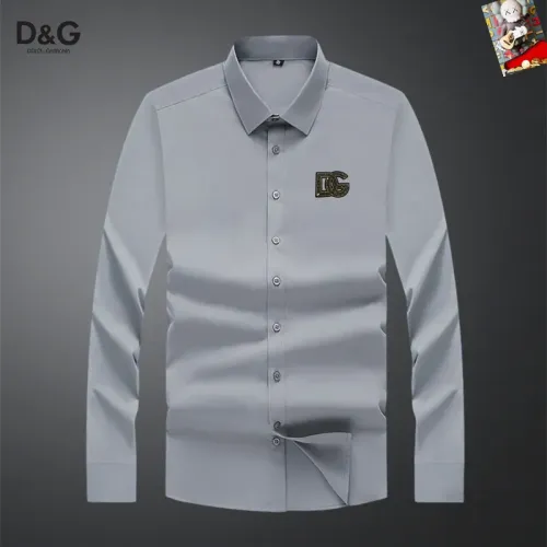Cheap Dolce &amp; Gabbana D&amp;G Shirts Long Sleeved For Men #1466073, $$40.00 USD On Dolce &amp; Gabbana D&amp;G Shirts