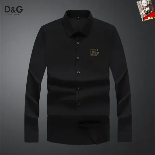 Cheap Dolce &amp; Gabbana D&amp;G Shirts Long Sleeved For Men #1466075, $$40.00 USD On Dolce &amp; Gabbana D&amp;G Shirts