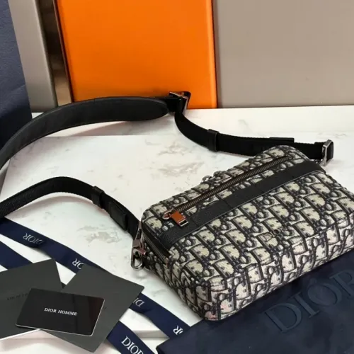 Replica Christian Dior AAA Man Messenger Bags #1466098 $128.00 USD for Wholesale