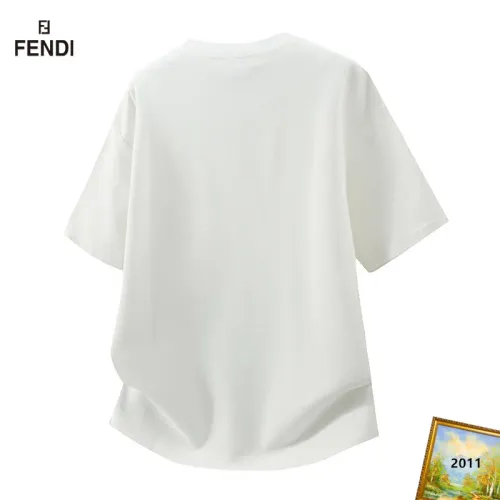 Replica Fendi T-Shirts Short Sleeved For Men #1466129 $38.00 USD for Wholesale