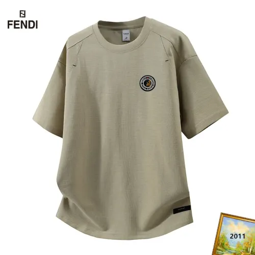 Cheap Fendi T-Shirts Short Sleeved For Men #1466130, $$38.00 USD On Fendi T-Shirts