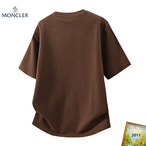Replica Moncler T-Shirts Short Sleeved For Men #1466171 $38.00 USD for Wholesale