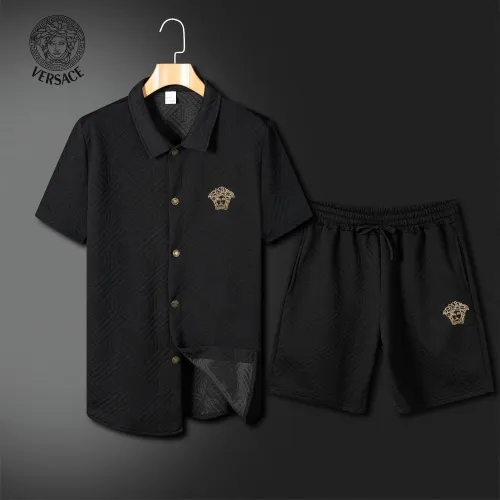 Cheap Versace Tracksuits Short Sleeved For Men #1466191, $$60.00 USD On Versace Tracksuits