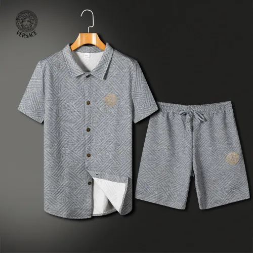 Cheap Versace Tracksuits Short Sleeved For Men #1466208, $$60.00 USD On Versace Tracksuits