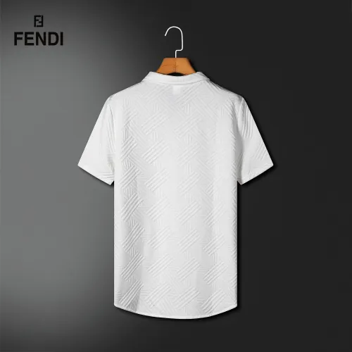 Replica Fendi Tracksuits Short Sleeved For Men #1466213 $60.00 USD for Wholesale