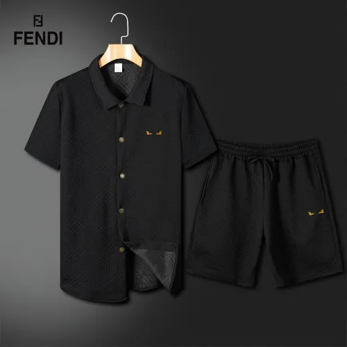 Cheap Fendi Tracksuits Short Sleeved For Men #1466215, $$60.00 USD On Fendi Tracksuits