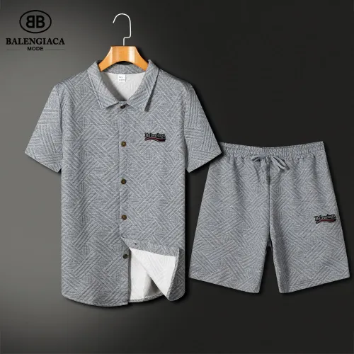 Cheap Balenciaga Fashion Tracksuits Short Sleeved For Men #1466220, $$60.00 USD On Balenciaga Fashion Tracksuits
