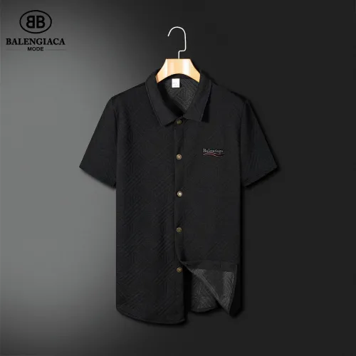 Replica Balenciaga Fashion Tracksuits Short Sleeved For Men #1466221 $60.00 USD for Wholesale