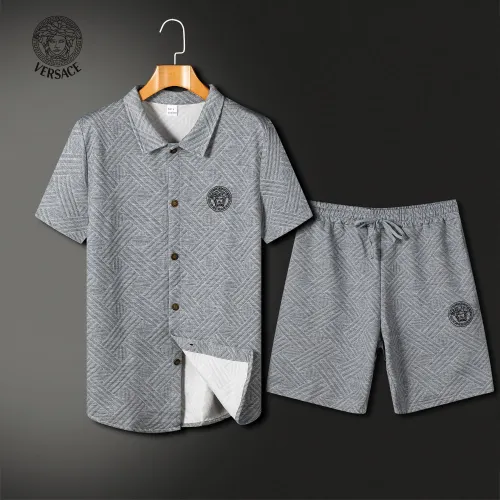 Cheap Versace Tracksuits Short Sleeved For Men #1466229, $$60.00 USD On Versace Tracksuits