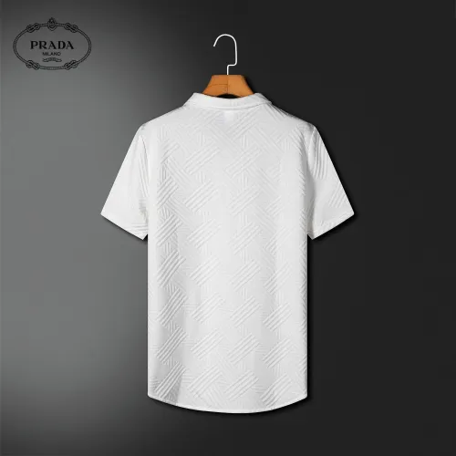 Replica Prada Tracksuits Short Sleeved For Men #1466231 $60.00 USD for Wholesale