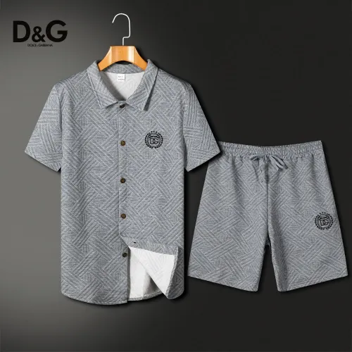 Cheap Dolce &amp; Gabbana D&amp;G Tracksuits Short Sleeved For Men #1466253, $$60.00 USD On Dolce &amp; Gabbana D&amp;G Tracksuits