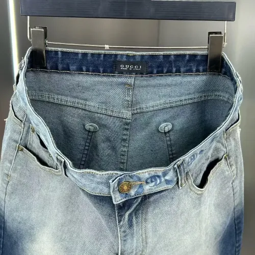 Replica Gucci Jeans For Men #1466261 $45.00 USD for Wholesale