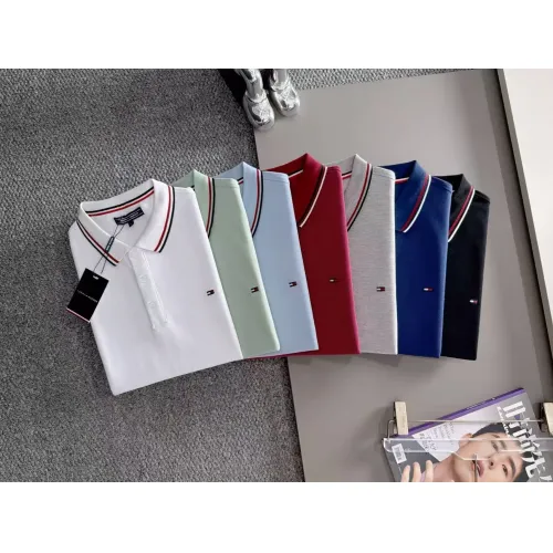 Replica Tommy Hilfiger TH T-Shirts Short Sleeved For Men #1466326 $38.00 USD for Wholesale