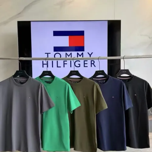 Replica Tommy Hilfiger TH T-Shirts Short Sleeved For Men #1466362 $32.00 USD for Wholesale