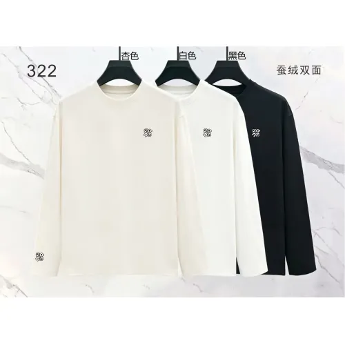 Replica LOEWE T-Shirts Long Sleeved For Men #1466383 $39.00 USD for Wholesale