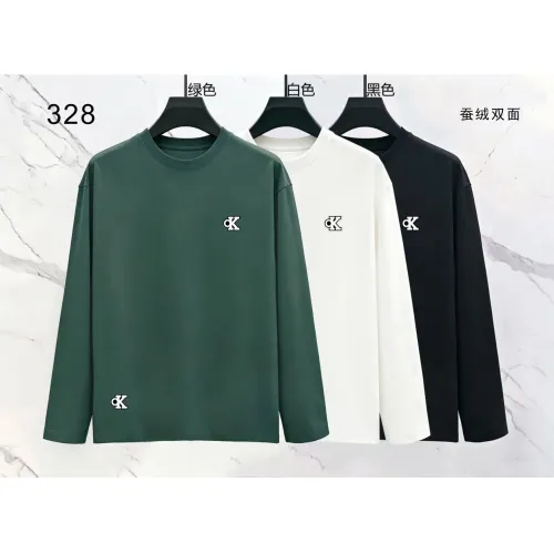 Replica Calvin Klein CK T-Shirts Long Sleeved For Men #1466392 $39.00 USD for Wholesale