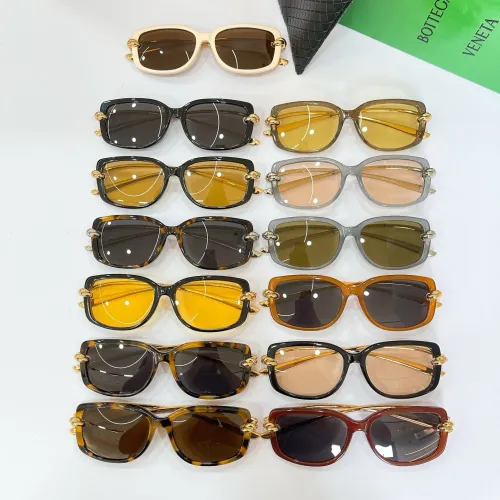 Replica Bottega Veneta AAA Quality Sunglasses #1466414 $60.00 USD for Wholesale