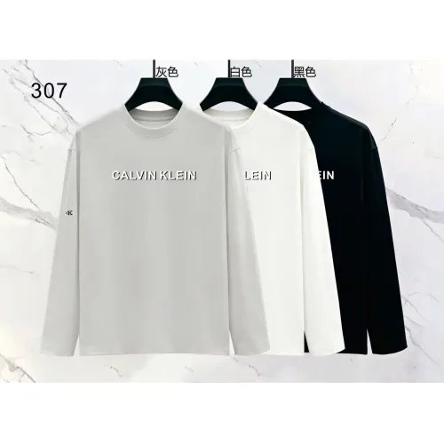 Replica Calvin Klein CK T-Shirts Long Sleeved For Men #1466437 $39.00 USD for Wholesale